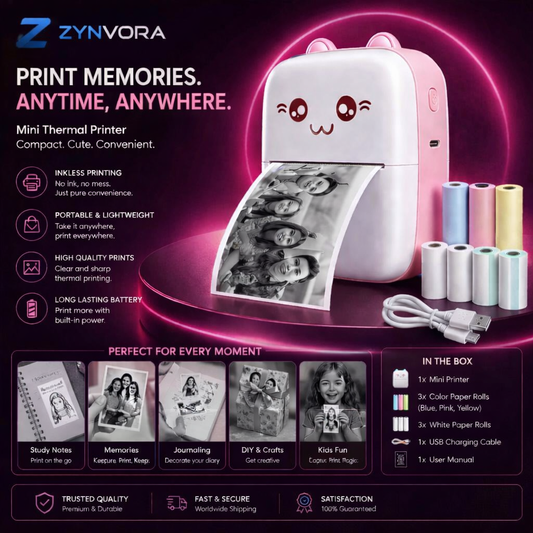 Capture & Print Magic Anywhere: C9 Portable Mini Thermal Printer